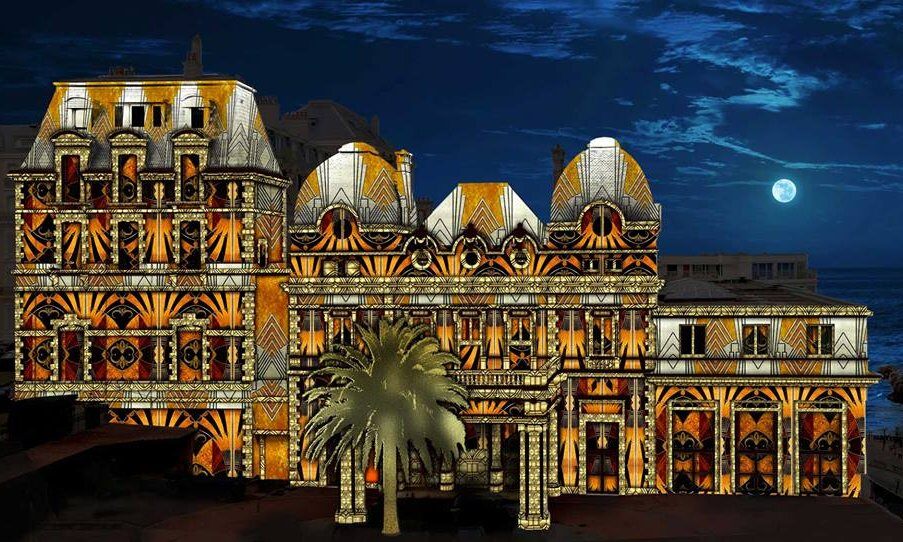 Novelty event projection mapping